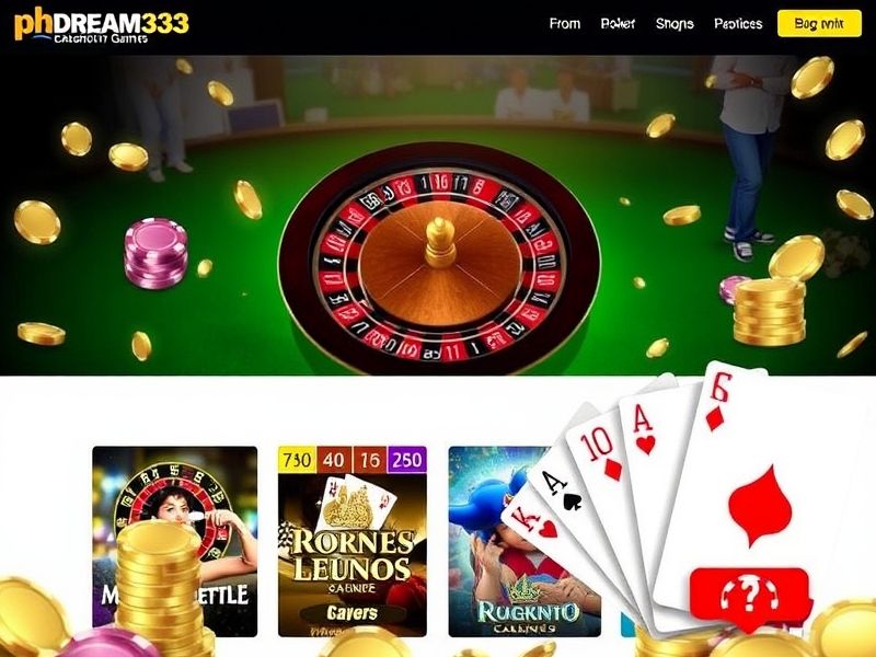 phdream333.com is a premier online gambling platform offering an all-inclusive hub for casino games, sports betting, and slot machines. Discover trusted betting sites, live dealer games, and exclusive promotions for players worldwide.
